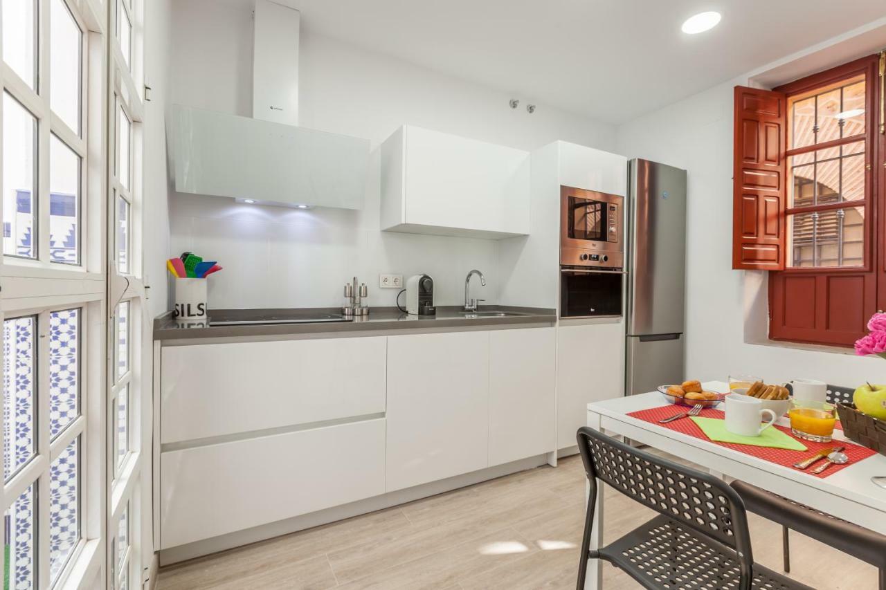 Centro, 3Bd Y 2Ba, 1Min Catedral, Duplex De Lujo Sevilla Bagian luar foto