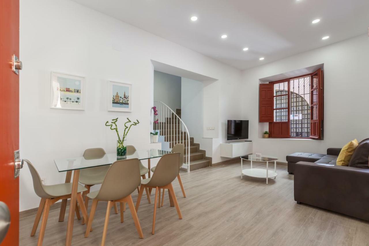 Centro, 3Bd Y 2Ba, 1Min Catedral, Duplex De Lujo Sevilla Bagian luar foto
