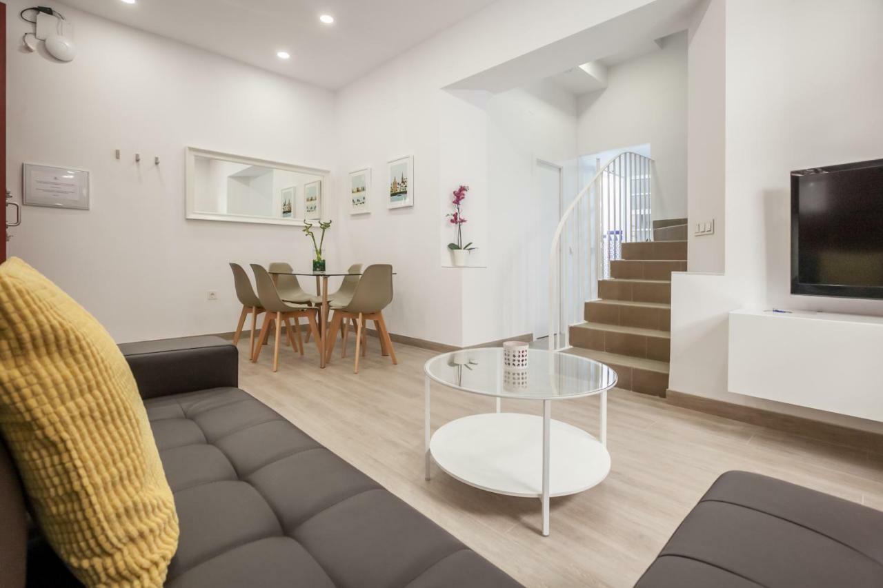 Centro, 3Bd Y 2Ba, 1Min Catedral, Duplex De Lujo Sevilla Bagian luar foto